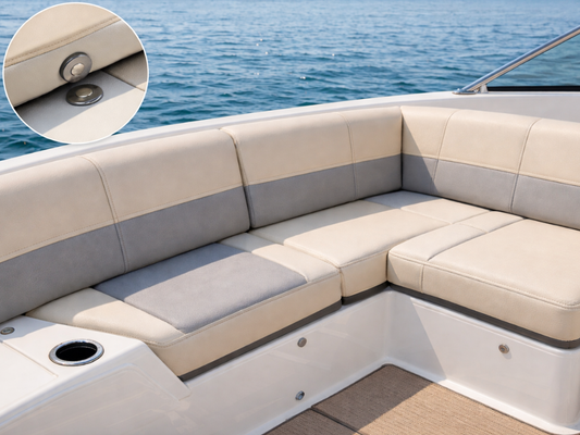 How to Prevent Cushion Slippage on Your Boat With a Smarter Magnetic Snap System
